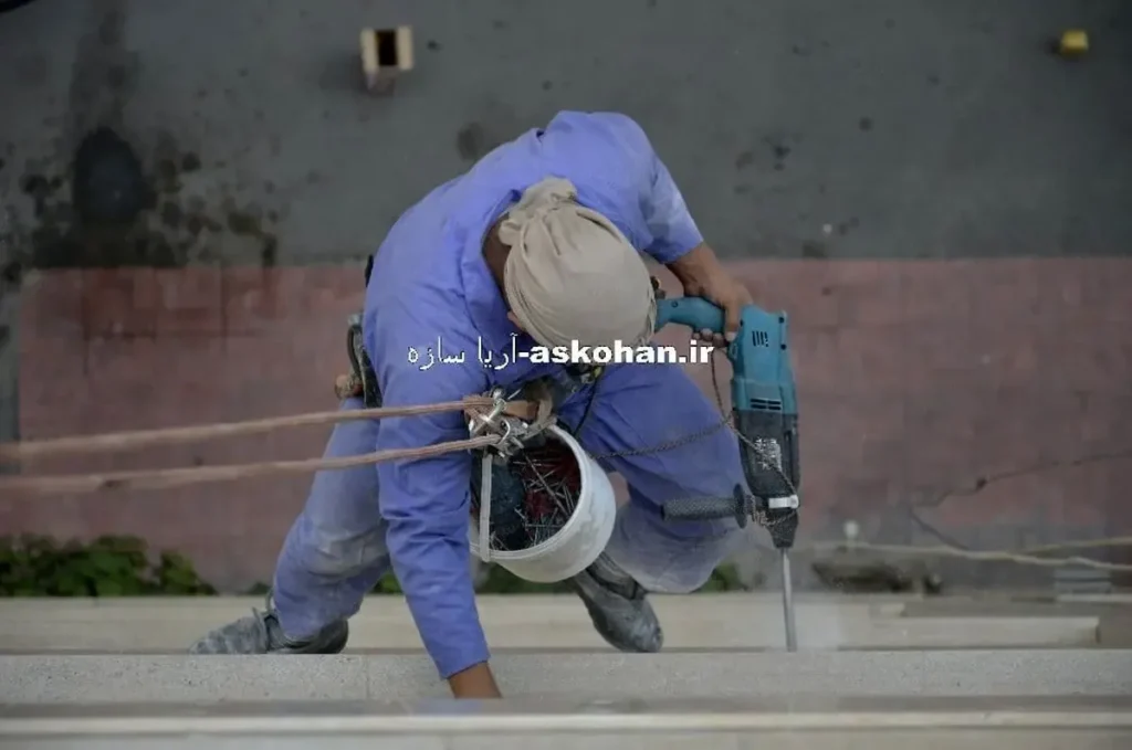 نصب توری پاسیو در راه‌آهن، منیریه
